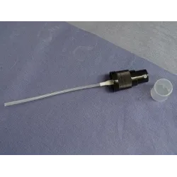 Atomizer z nasadką PP czarny, 18/415