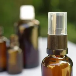 Atomizer z nasadką PP czarny, 18/415