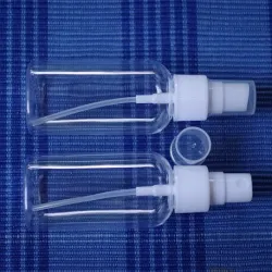 Butelka  50 ml PET z atomizerem owalna