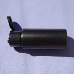 Butelka  50 ml z zakrętką flip-top, HDPE czarna