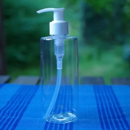 Butelka 250 ml PET K przeźroczysta z pompką