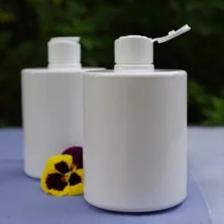 Butelka 500 ml PET biała z zakrętką flip-top