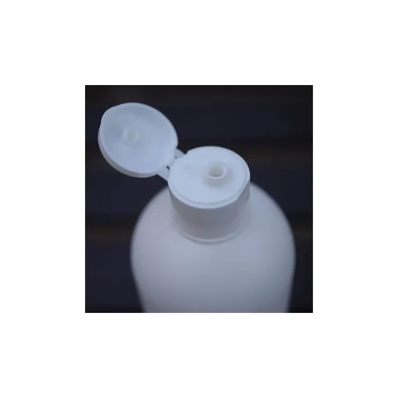 Butelka 500 ml z zakrętką flip-top, HDPE biała