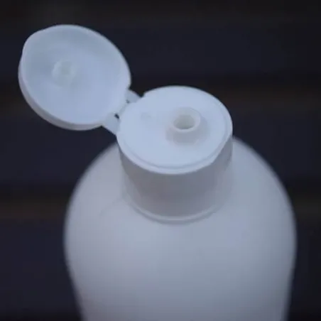 Butelka 500 ml z zakrętką flip-top, HDPE biała