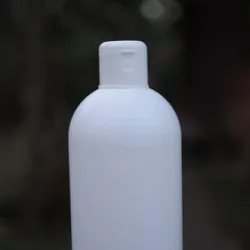 Butelka 500 ml z zakrętką flip-top, HDPE biała