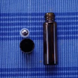 Butelka rollon 10 ml szklana brązowa