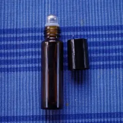 Butelka rollon 10 ml szklana brązowa