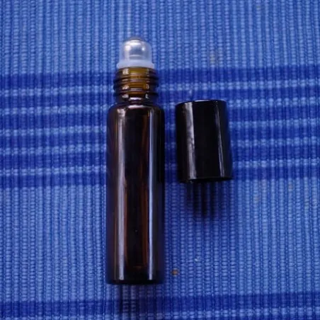 Butelka rollon 10 ml szklana brązowa