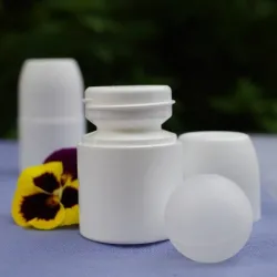 Butelka rollon 50 ml biała