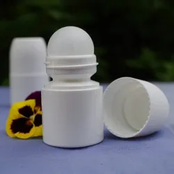 Butelka rollon 50 ml biała