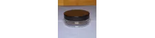 Słoik PET  50 ml, nakrętka czarna