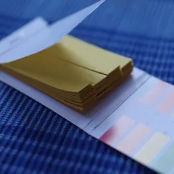 Papierki wskaźnikowe, karnet 80 szt.